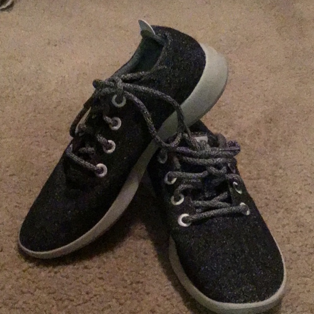 ALL BIRDS GRAY FLANNEL MOST COMFORTABLE SNEAKER EVER 9 M - Picture 2 of 9